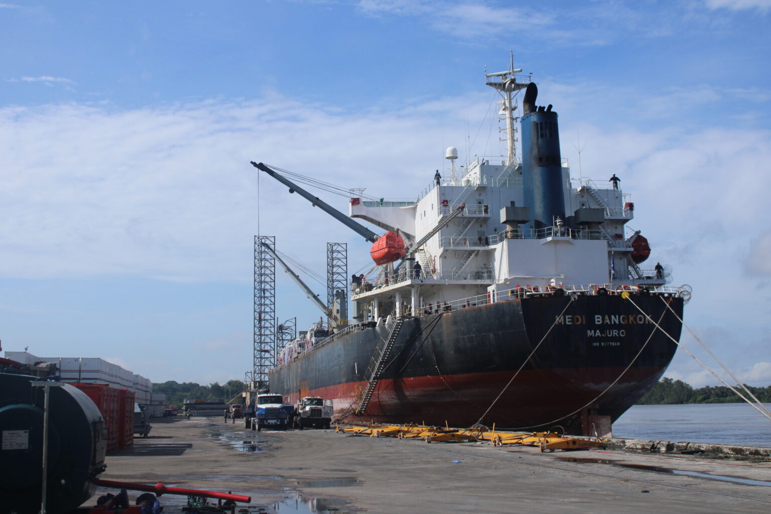 ANNOUNCING ARRIVAL OF MV MEDI BANGKOK – ECM Terminals Limited, Calabar